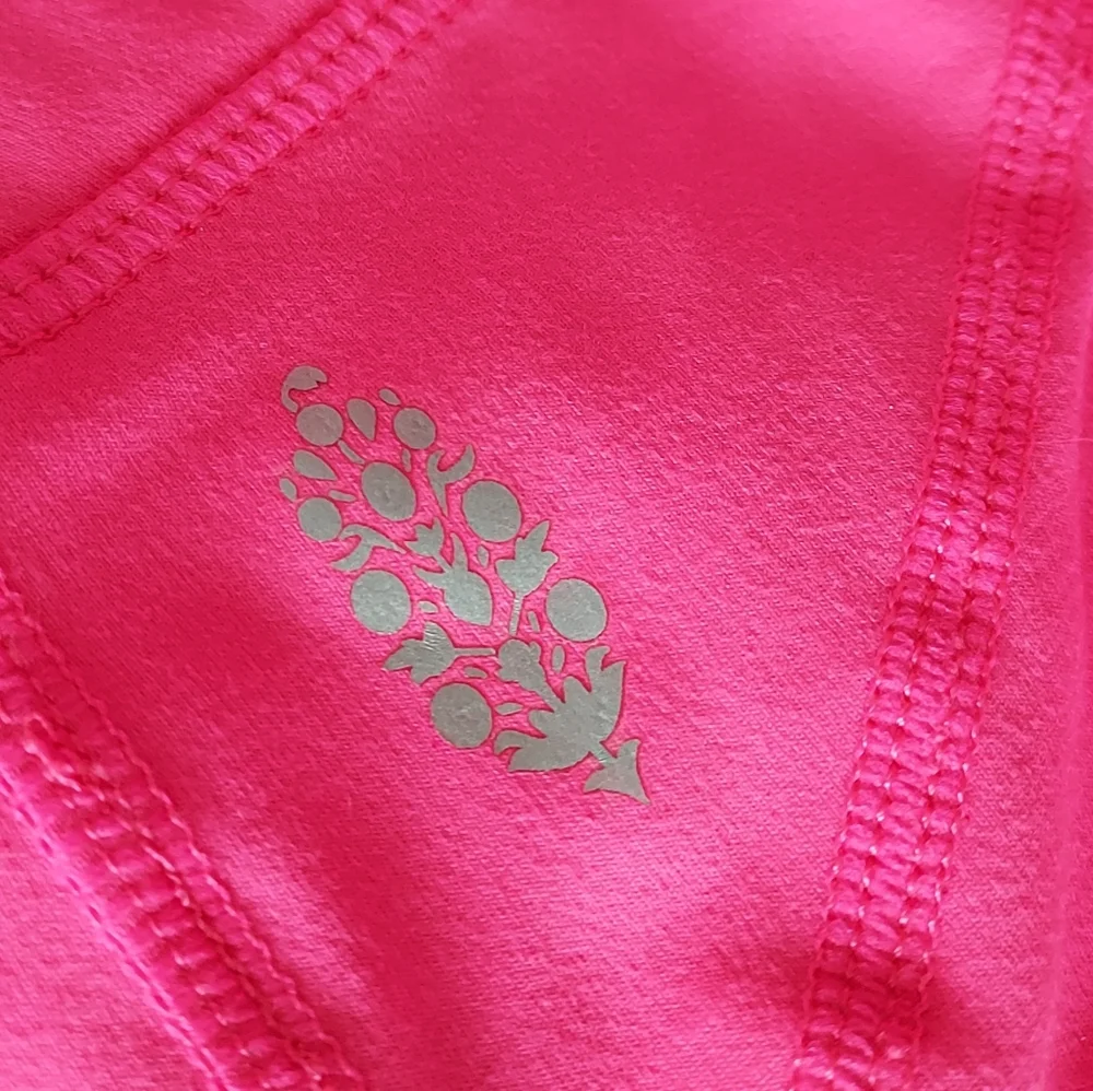 Free People Baby Biker Short in Tropical Pink XS Barbie Barbiecore NEW NWT